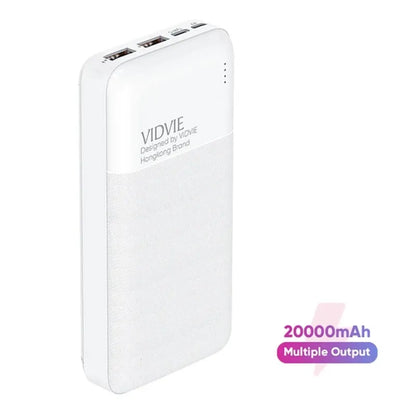 BATERIA PORTATIL POWERBANK 20000mAh